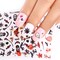 Wrapables Halloween Nail Stickers Nail Art Set Ghost Stickers Bat Nail Art (24 Sheets)